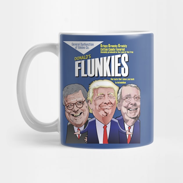 Trump KKK Antebellum Flunky Flakes by dave-ulmrolls